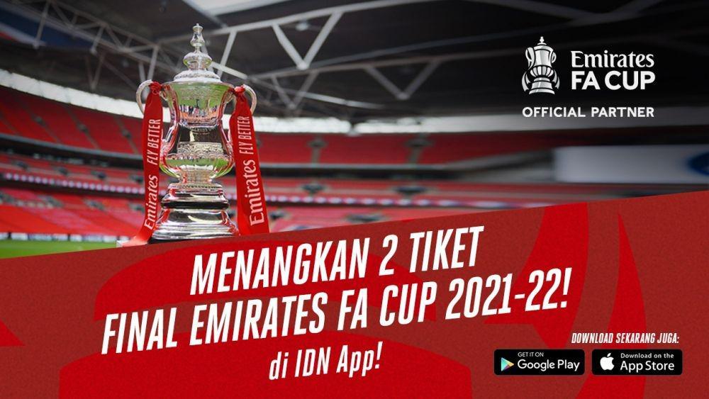 Ikut Undian dan Rebut Tiket Nonton Emirates FA Cup di Wembley Stadium!