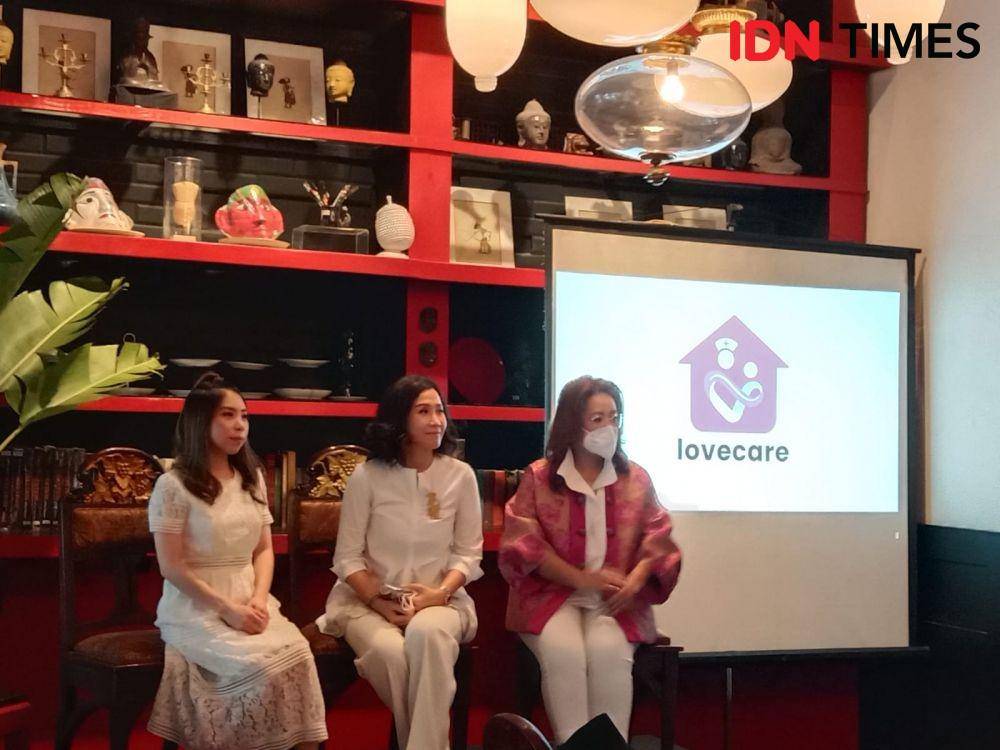 Pembicara LoveCare, Menjaga yang Tercinta, Senin (18/4/2022). IDN Times/Febriyanti Revitasari