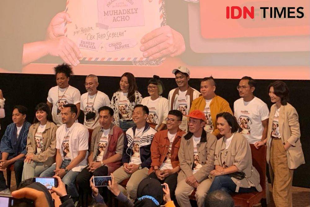 konferensi pers film Gara-Gara Warisan (IDN Times/Rafifa Shabira)