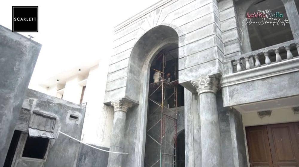 desain rumah Celine (YouTube.com/Celine Evangelista)