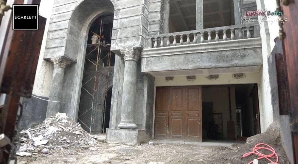 desain rumah Celine (YouTube.com/Celine Evangelista)