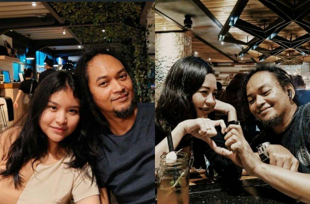 Agung Gimbal dengan anak dan istri (instagram.com/dummergimbal)