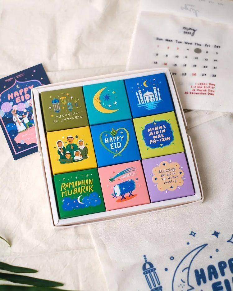 ilustrasi hampers lebaran (instagram.com/trinketbykath)