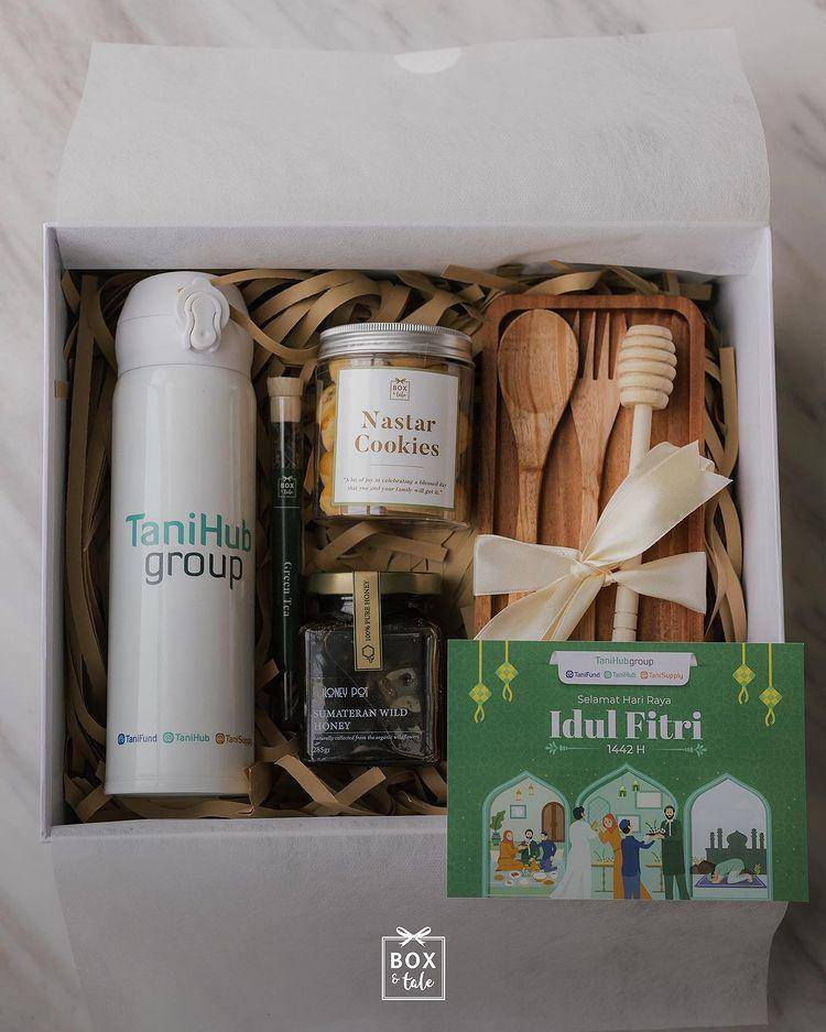 ilustrasi hampers lebaran (instagram.com/boxandtale)