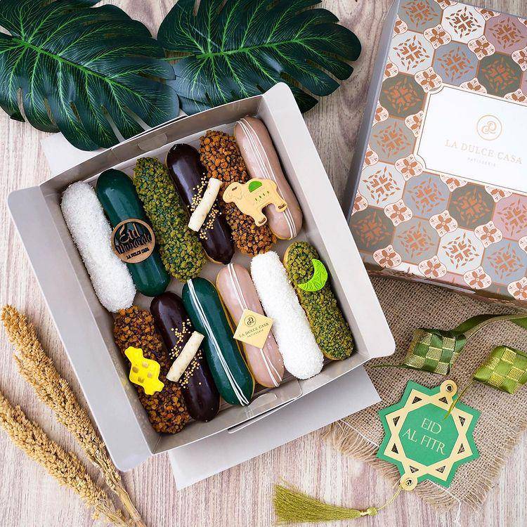 ilustrasi hampers lebaran (instagram.com/ladulcecasa)