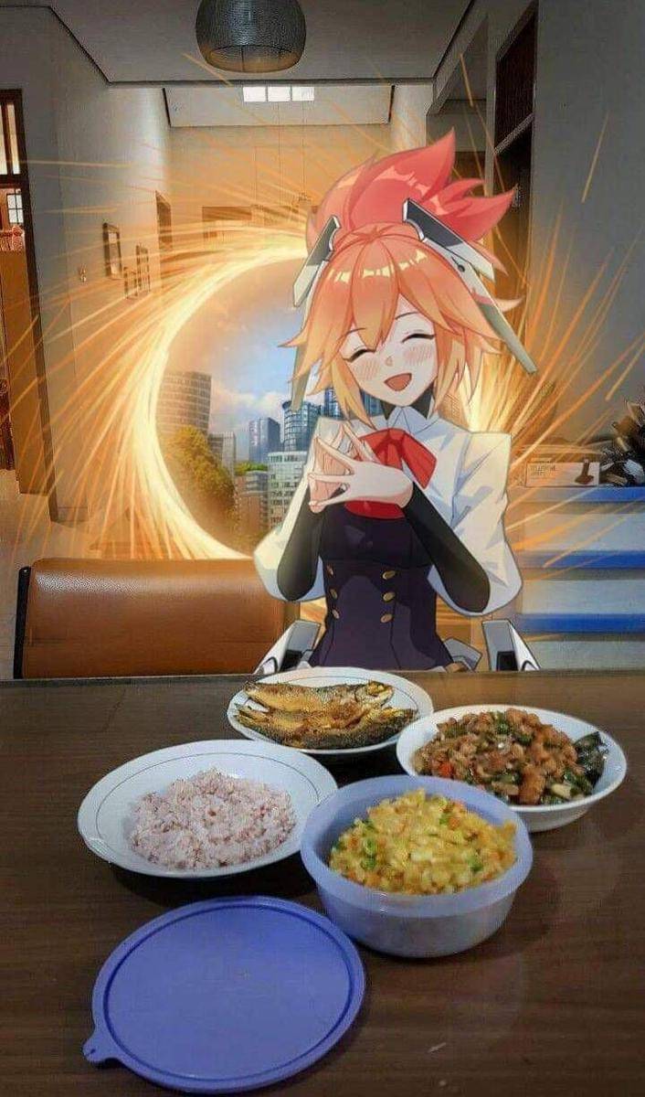 Bukber dadakan lebih rama daripada yang diwacanakan ( Dok. facebook.comИран Сириус Вероника)