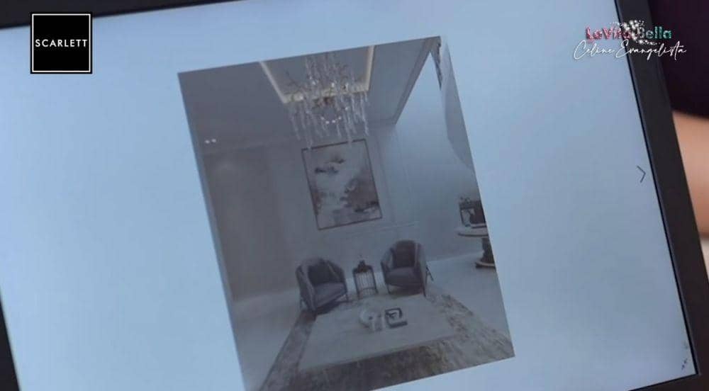 desain rumah Celine (YouTube.com/Celine Evangelista)