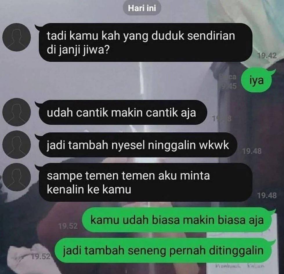 chat modus merayu (instagram.com/awreceh.id)