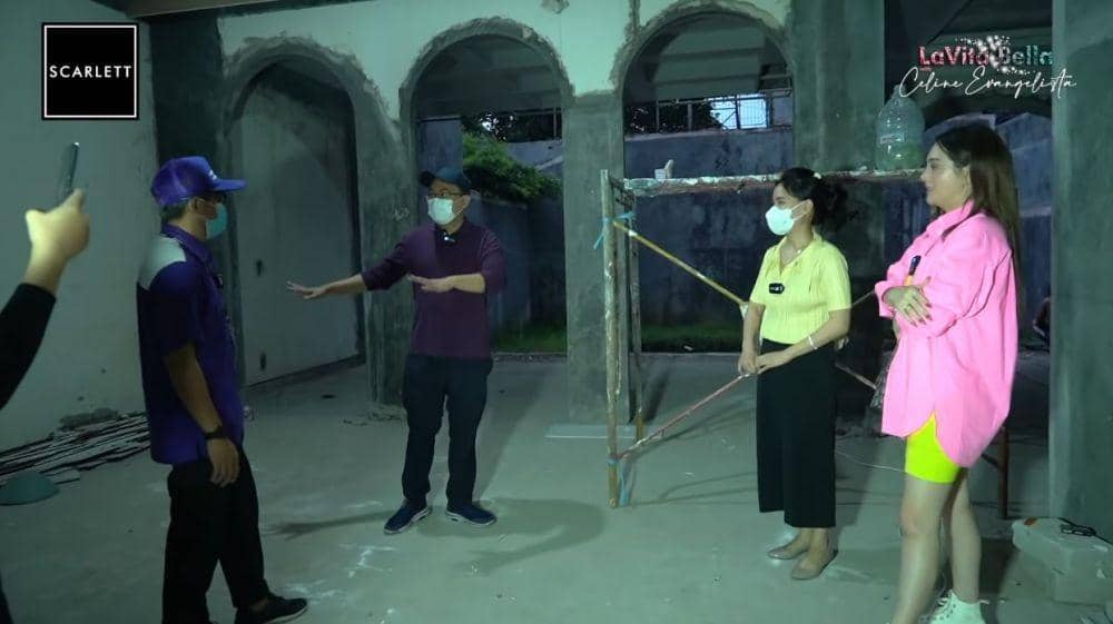 desain rumah Celine (YouTube.com/Celine Evangelista)