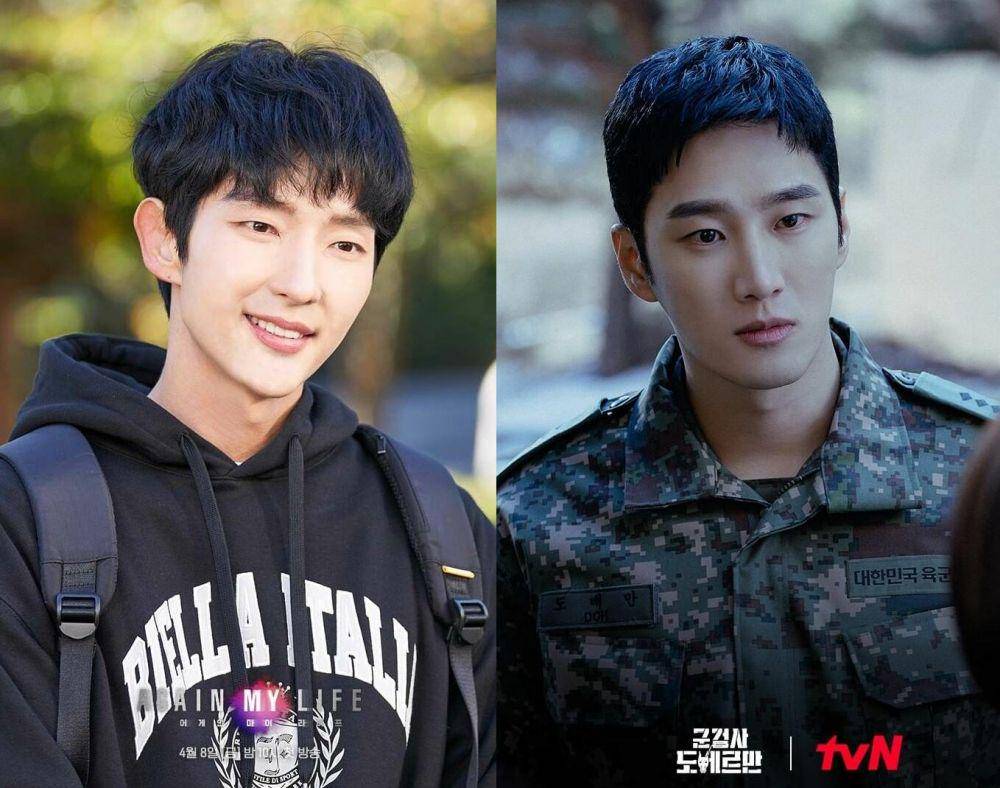 Lee Joon Gi di drama Again My Life (instagram.com/sbsdrama.official) | Ahn Bo Hyun di drama Military Prosecutor Doberman (instagram.com/tvn_drama)