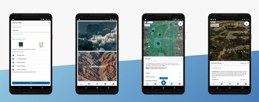 ilustrasi Flyover Country (flyovercountry.io)