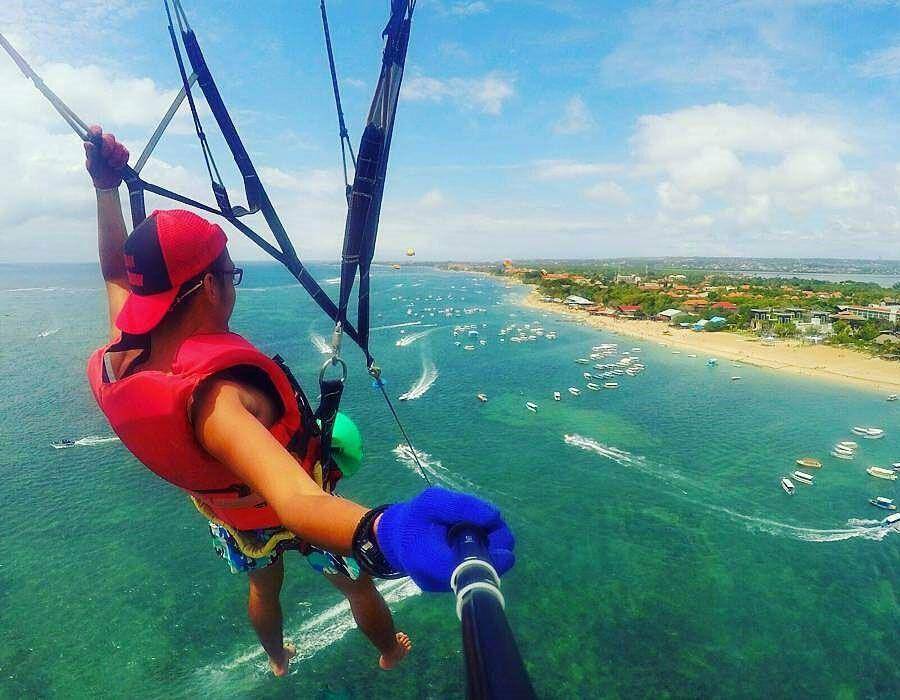 Potret aktivitas water sport di Tanjung Benoa (instagram.com/tanjungbenoawatersport)