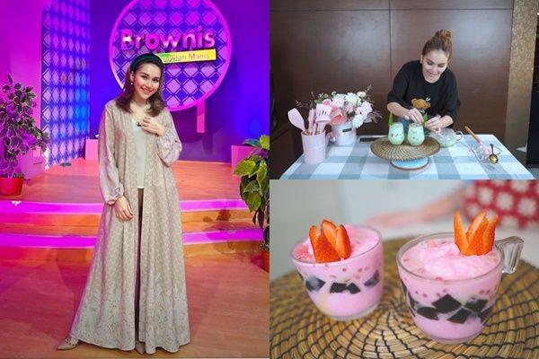 10 Momen Seru Ayu Ting Ting Bikin Takjil, Heboh Bareng Ayah Ojak