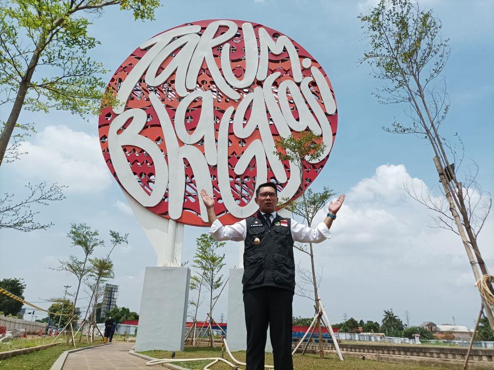Asyik! Bekasi Sekarang Punya Taman Tarum Bhagasasi Kalimalang