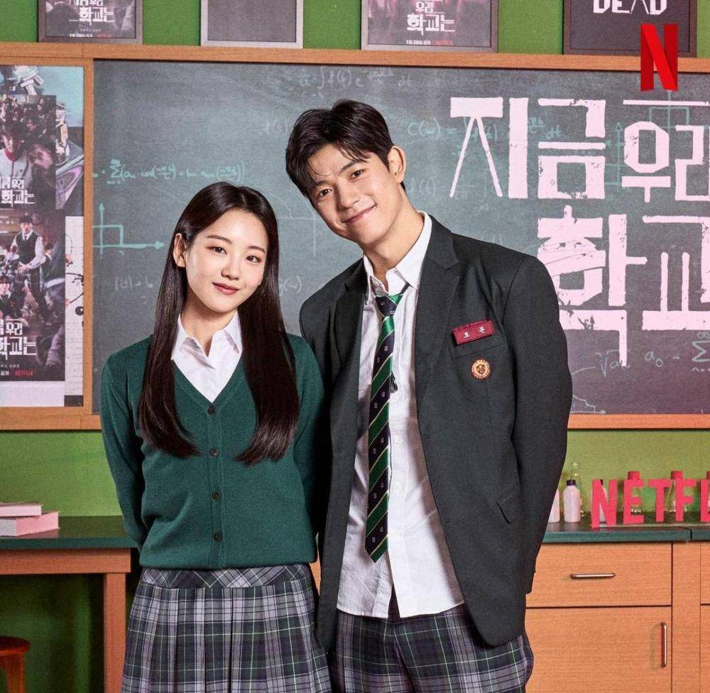 Jo Yi Hyun dan Park Solomon di drama All of Us Are Dead (instagram.com/netflixkr)