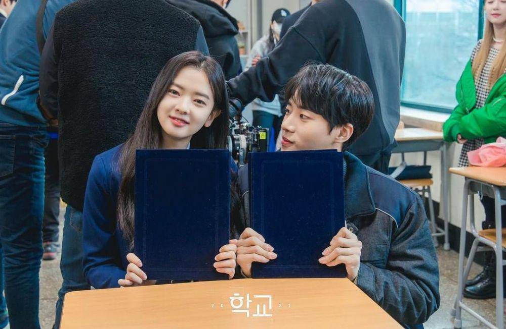 Hwang Bo Reum Byul dan Choo Young Woo di drama School 2021 (instagram.com/kbsdrama)