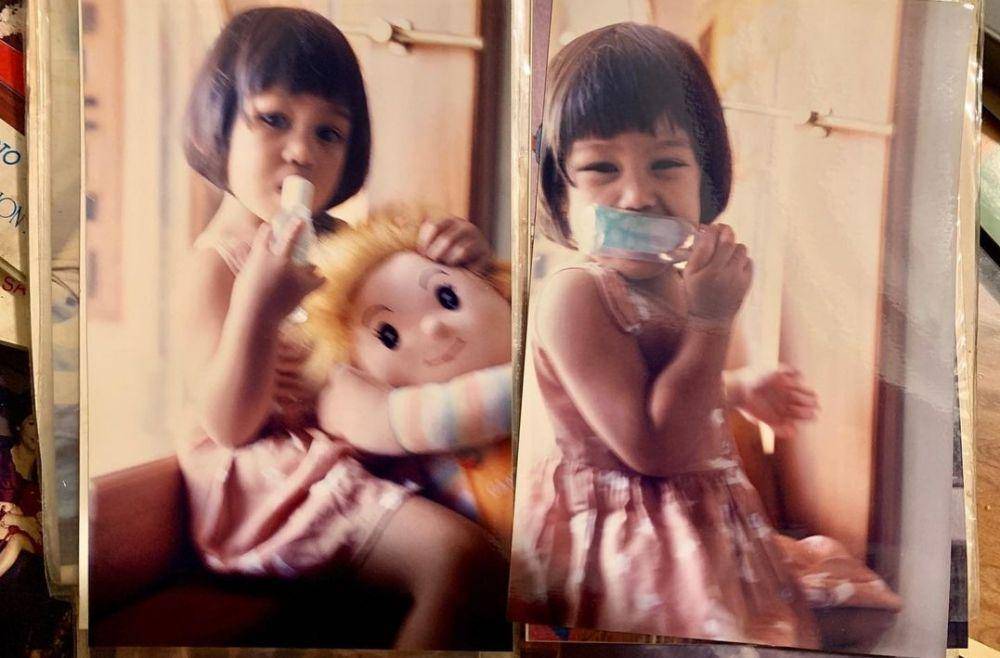potret masa kecil Vanesha Prescilla (instagram.com/vaneshaass)