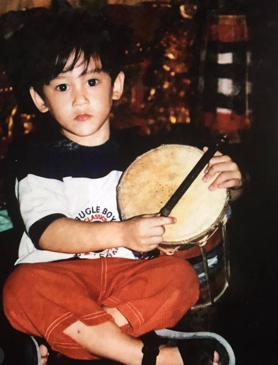 potret masa kecil Antonio Blanco Jr (instagram.com/antonioblancojr)