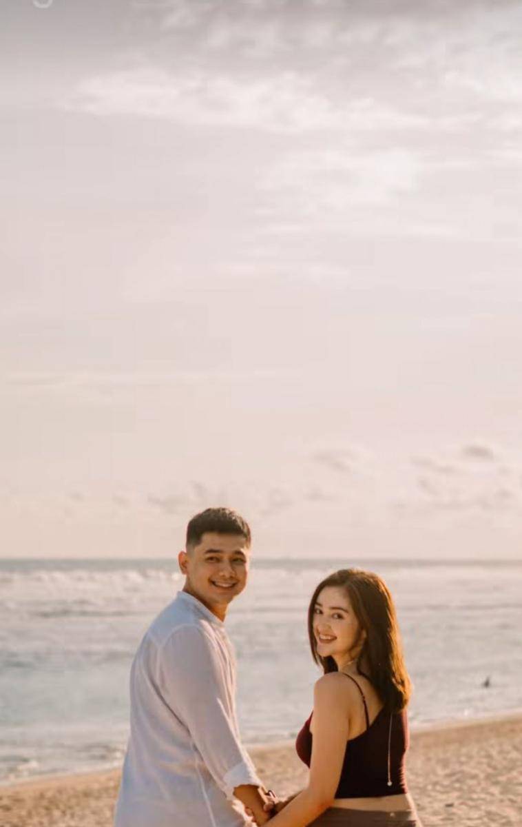 potret Rayn Wijaya dan Ranty Maria di Bali (instagram.com/go.plus)