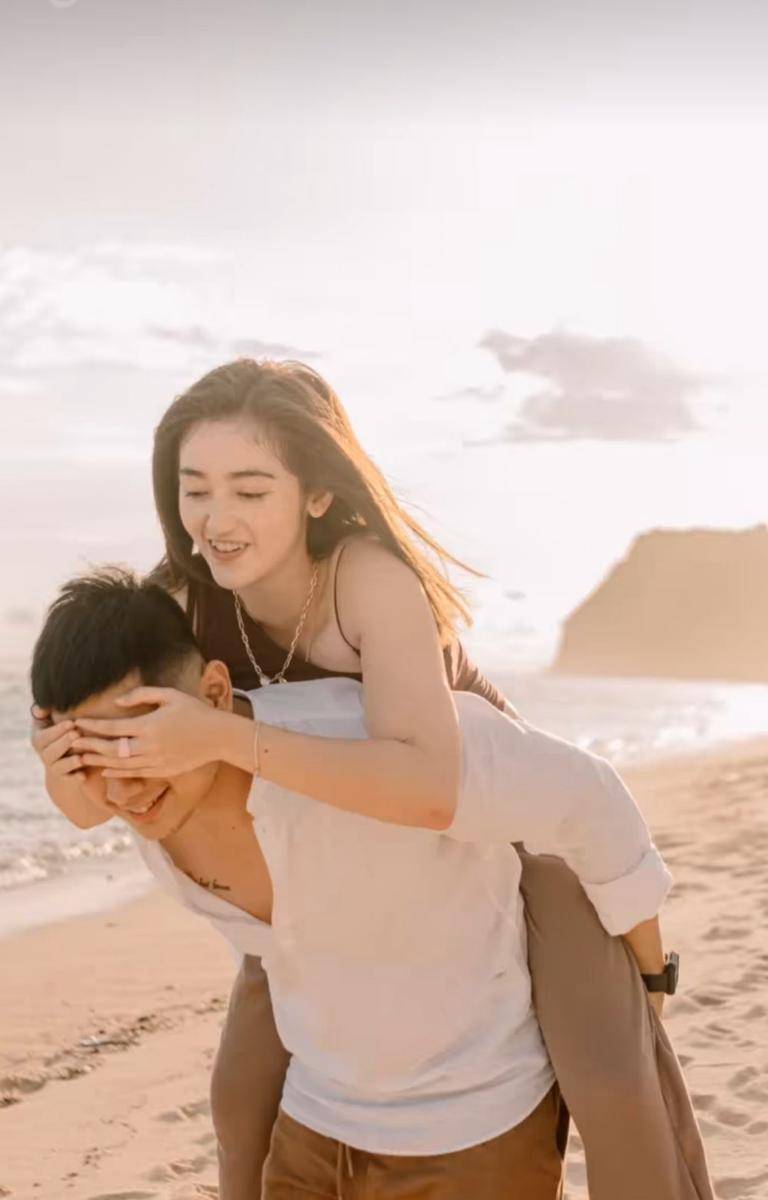 potret Rayn Wijaya dan Ranty Maria di Bali (instagram.com/go.plus)