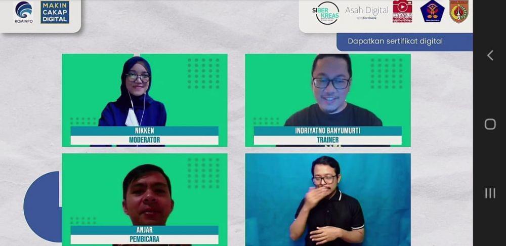Kemenkominfo dengan Meta dan GNLD Siberkreasi Gelar Kelas Asah Digital