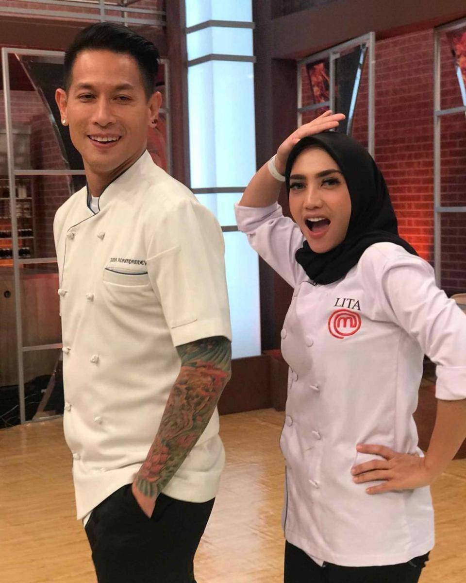Mama Lita dan Chef Juna (Instagram.com/yulitamci5real/)