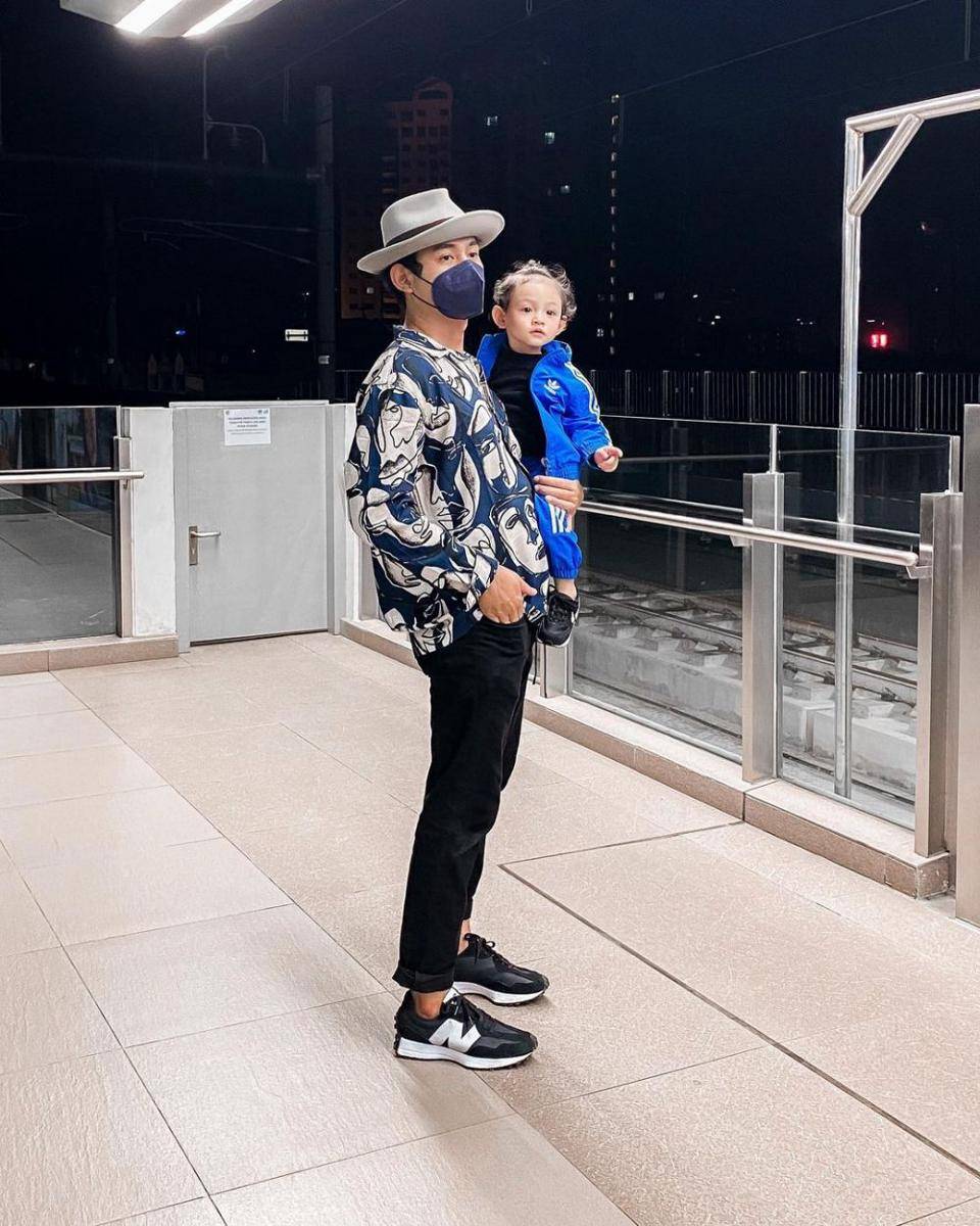 Miqdad Addausy dan buah hati (instagram.com/miqdadsy)