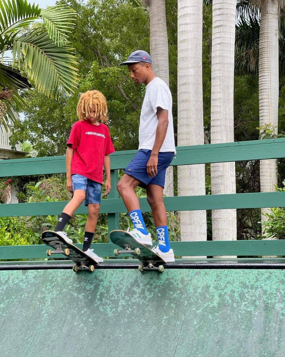Rocket Ayer Williams, Pharrell Williams (instagram.com/pharrell)