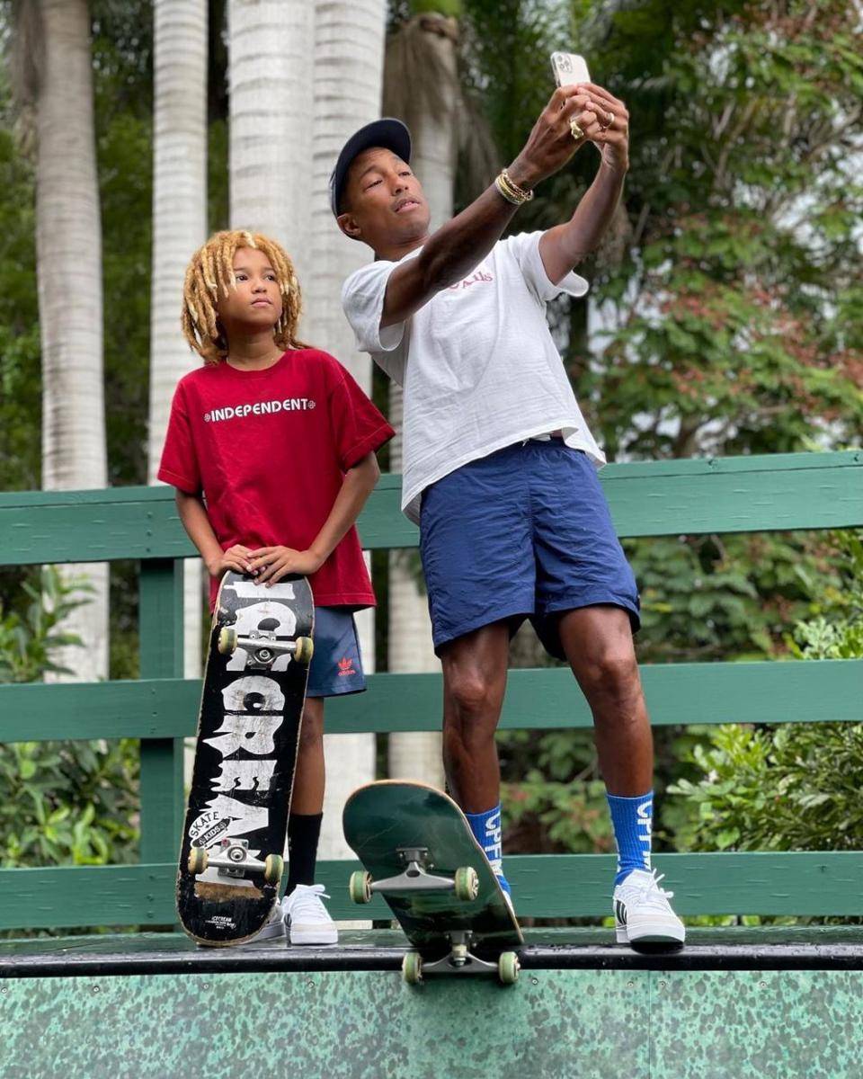 Rocket Ayer Williams, Pharrell Williams (instagram.com/pharrell)