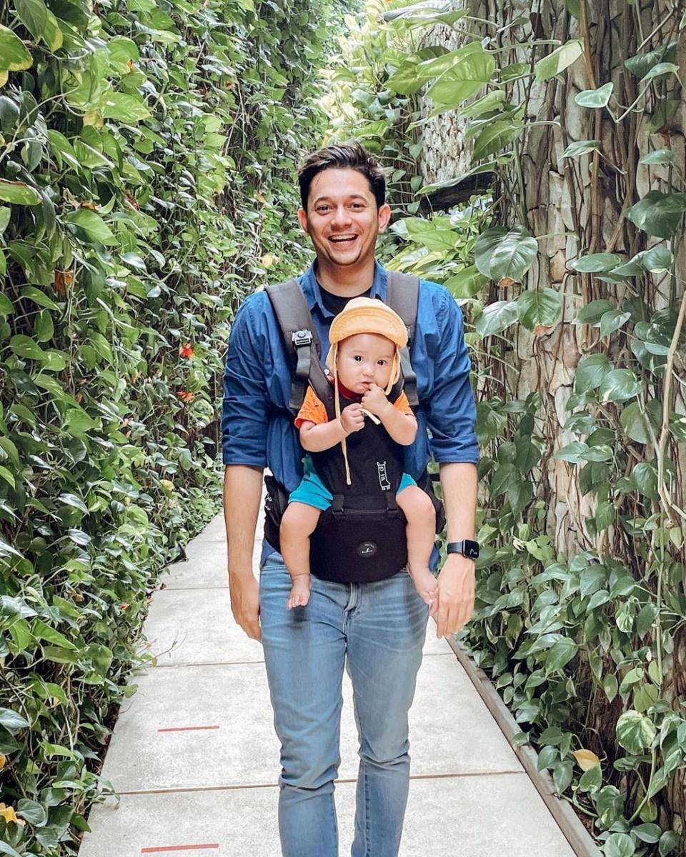 Andrew Andika dan buah hati (instagram.com/andrewandika)