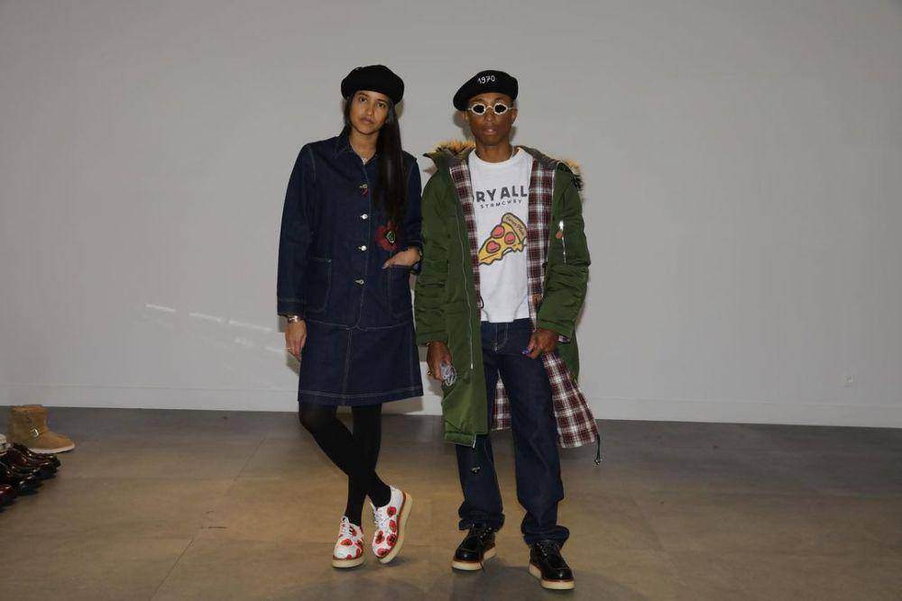 Pharrell Williams, Helen Lasichanh (instagram.com/pharrell)