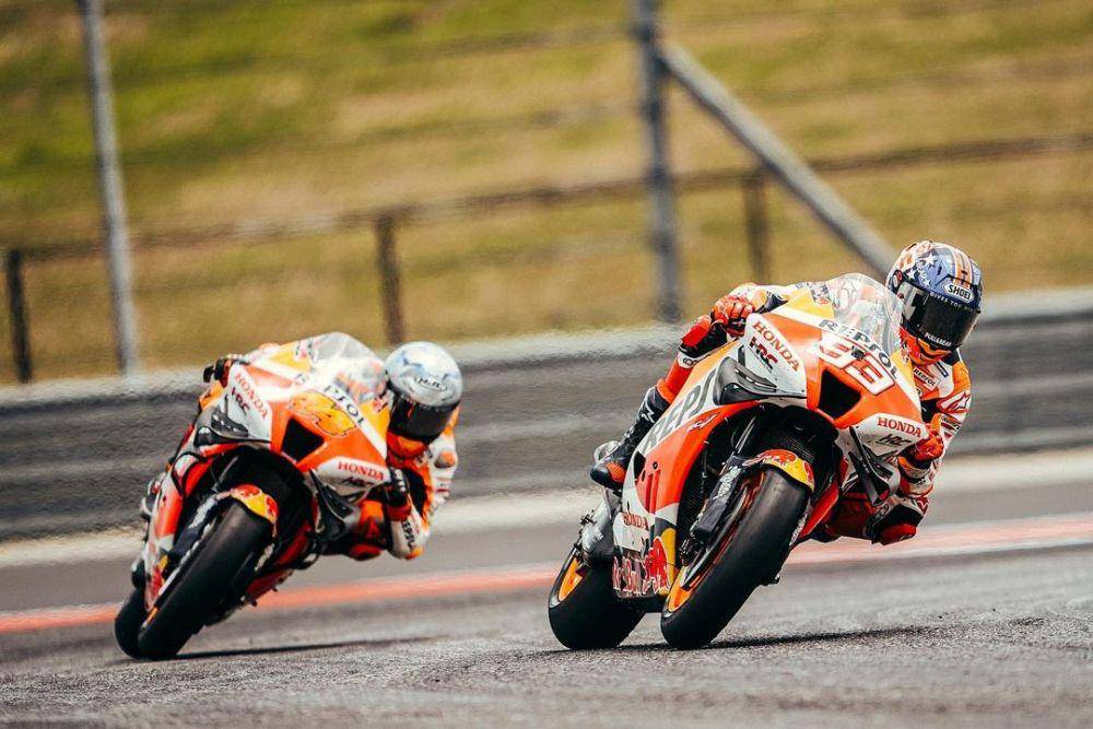 Marc Marquez dan Pol Espargaro (instagram.com/hrc_motogp)