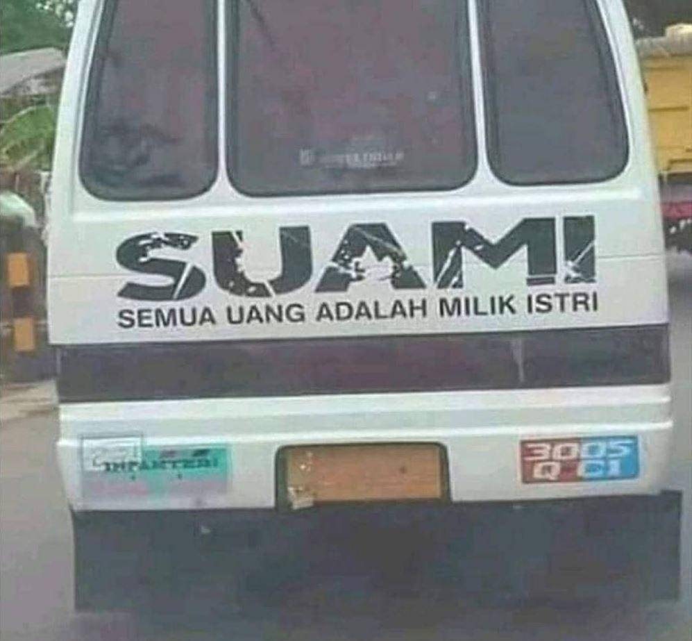 potret suami takut istri (instagram.com/redaksiana)