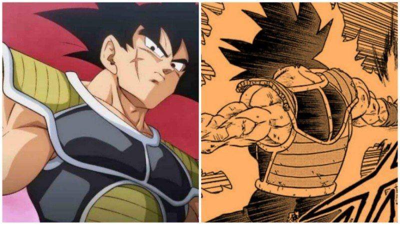 Bardock di movie, dan Bardock di manga. (Dok. Shueisha/Dragon Ball Super)