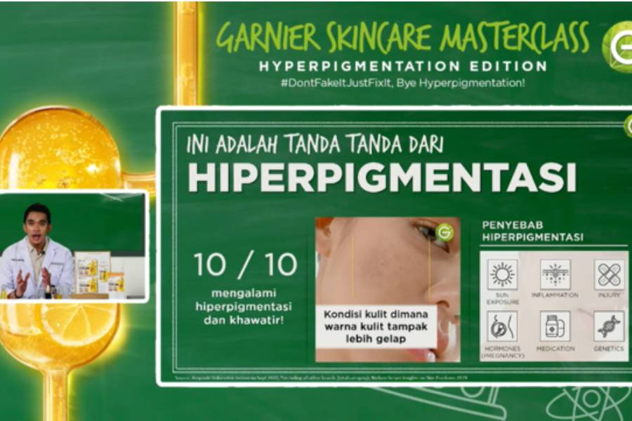 Webinar GARNIER SKINCARE ACADEMY (dok. GARNIER)