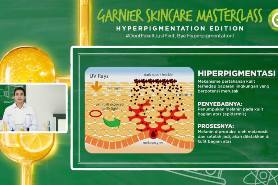 Webinar GARNIER SKINCARE ACADEMY (dok. GARNIER)