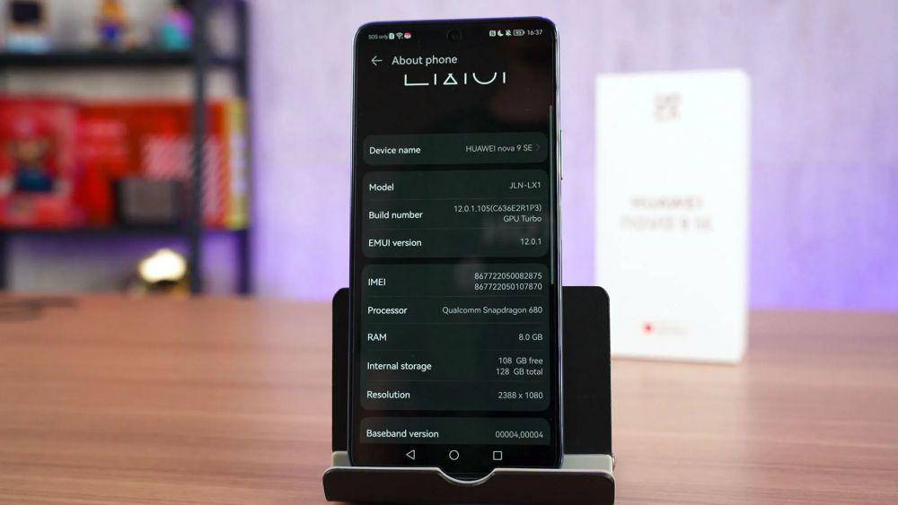 potret Huawei nova 9 SE (techregister.co.uk)