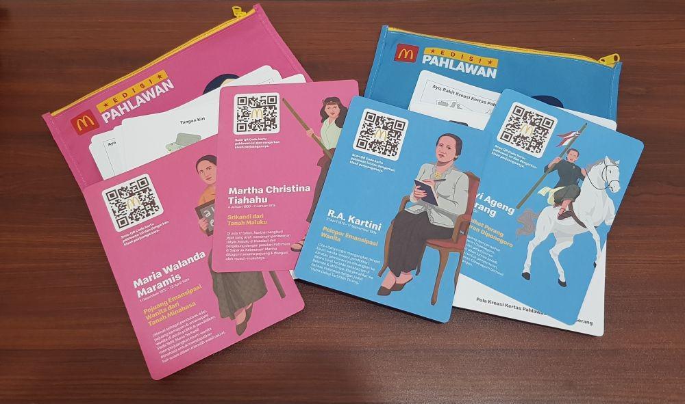 Cara Dapat Figur 3D Pahlawan Wanita Indonesia Gratis dari McDonald's