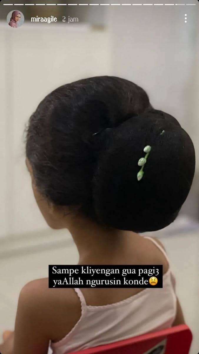 Potret Alana anak Munira Agile saat kartinian (Instagram.com/miraagile)