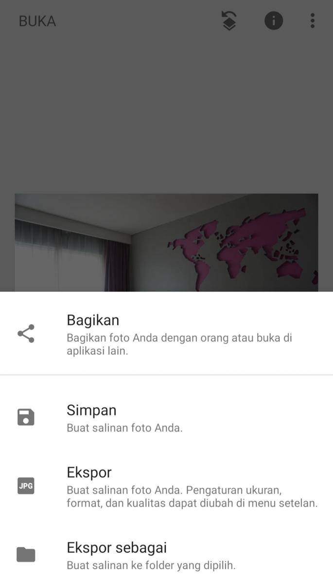 Langkah ketujuh edit foto di Snapseed. (IDN Times/Nena Zakiah)