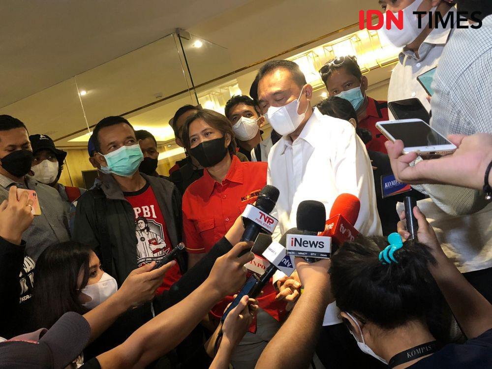 [BREAKING] Bertemu Perwakilan Aksi, DPR Sebut Demonstran Telat Sampaikan Aspirasi
