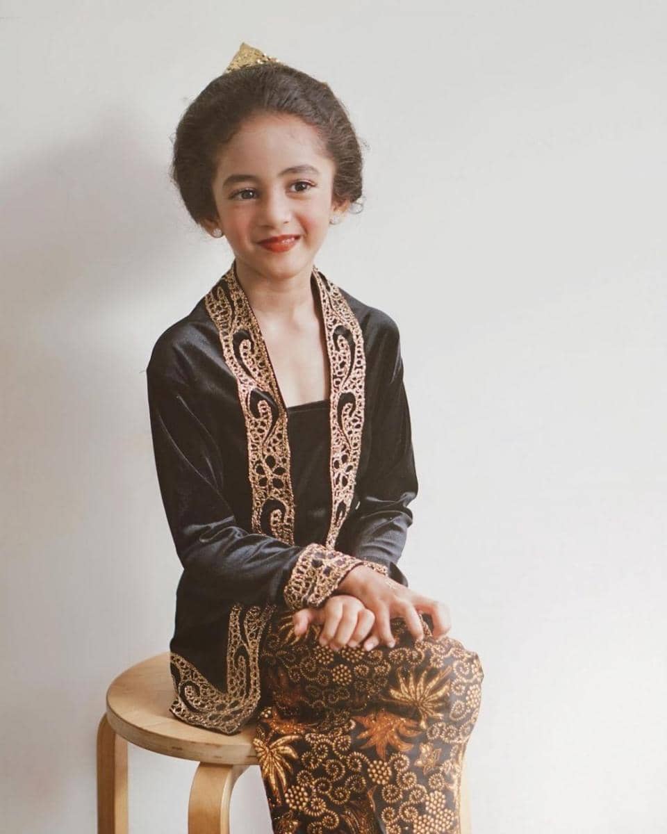 Potret Alana anak Munira Agile saat kartinian (Instagram.com/miraagile)