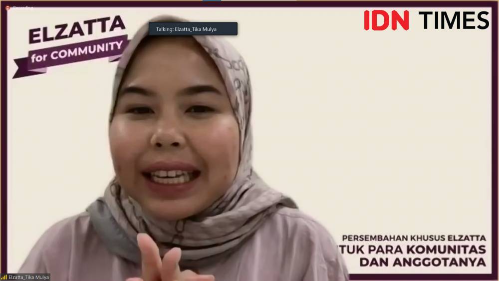 Media Gathering Elzatta for Community. Rabu (20/4/2022). IDN Times/Adyaning Raras