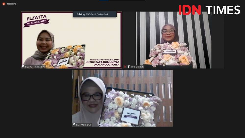 Media Gathering Elzatta for Community. Rabu (20/4/2022). IDN Times/Adyaning Raras