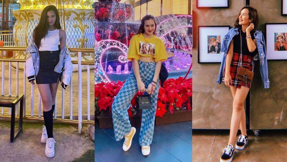 OOTD hangout Beby Tsabina (instagram.com/bebytsabina)