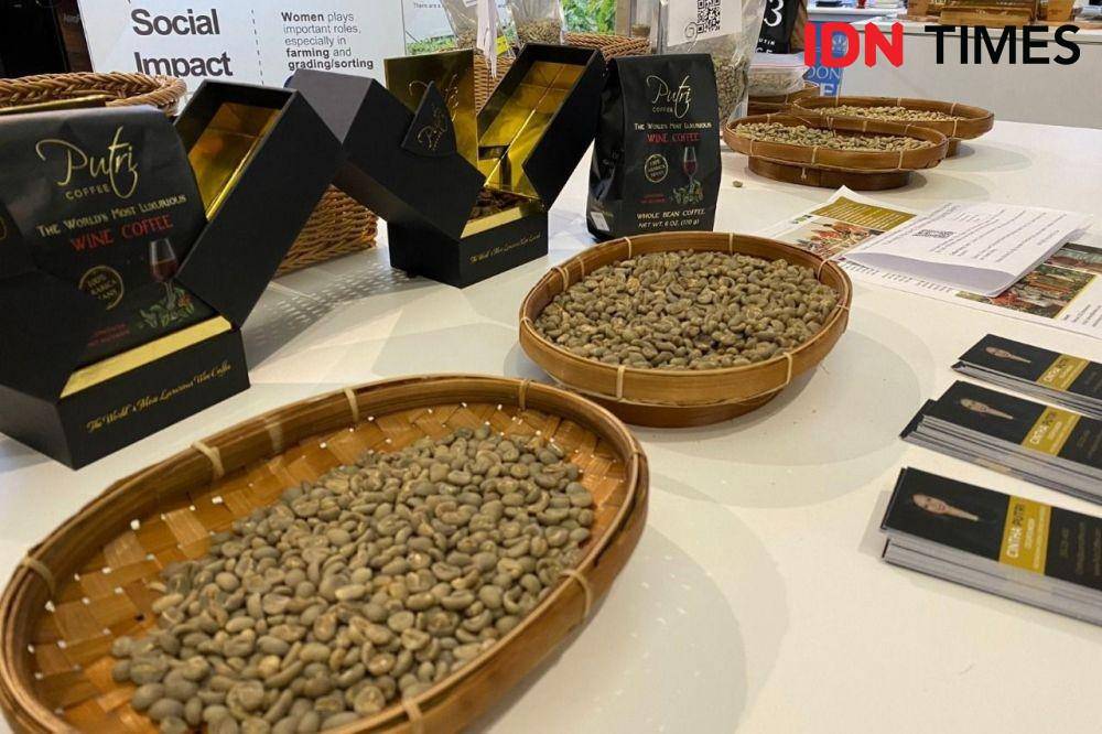 Pameran kopi Indonesia di Specialty Coffee Expo 2022, di Boston. (dok. KJRI San Fransisco)