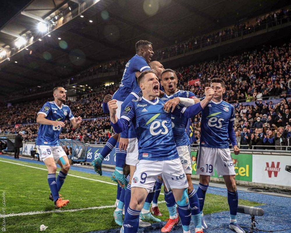 potret para pemain Strasbourg (instagram.com/rcsa)