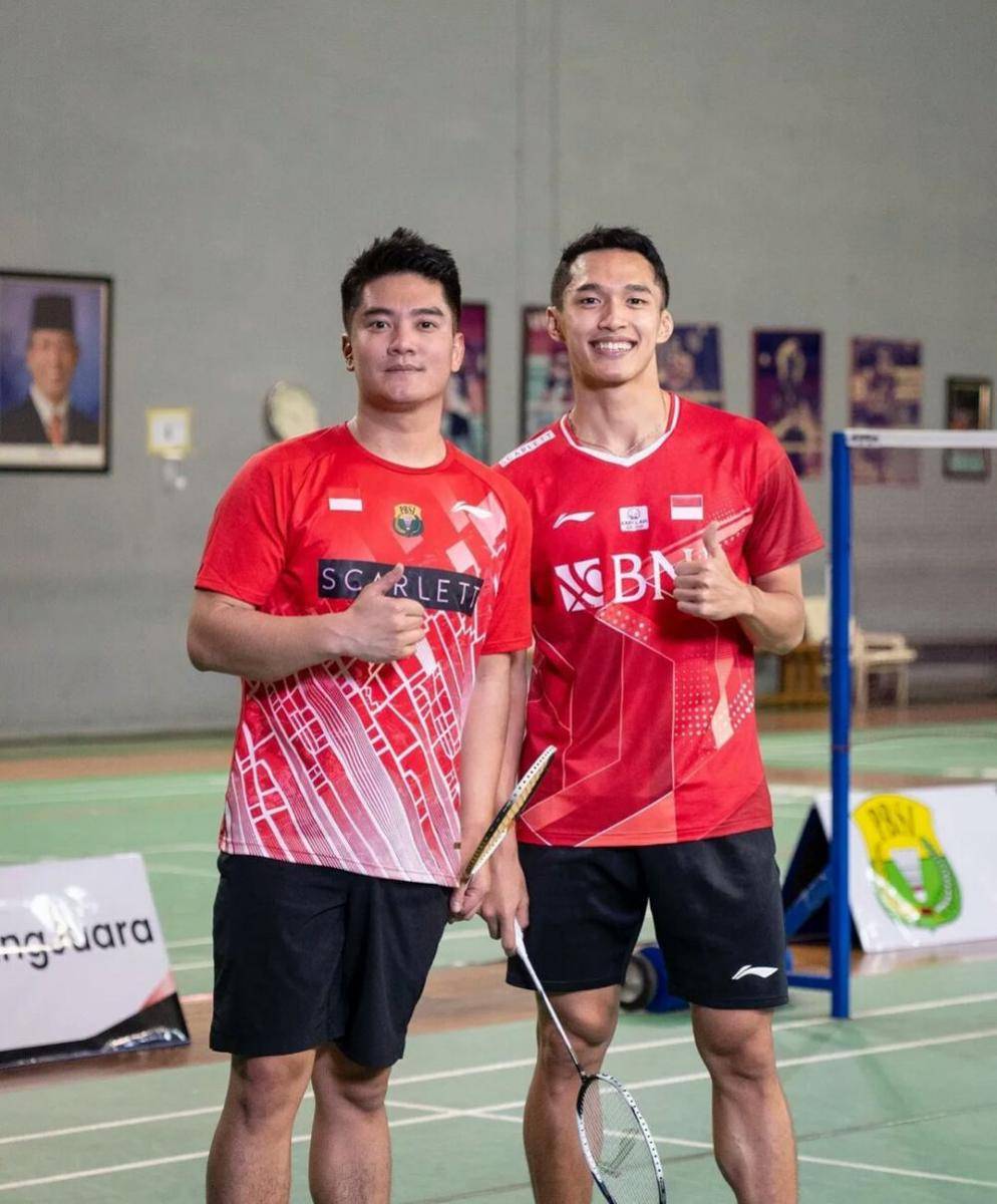 potret Boy William bermain badminton (instagram.com/boywilliam17)