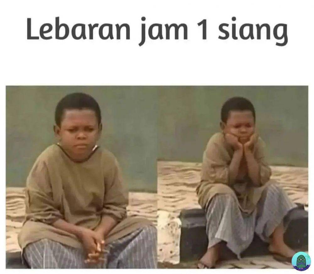 Momen rutin netizen setelah jam satu siang di hari lebaran (Twitter.com/tanyakanrl)