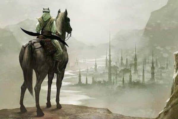 Ilustrasi Dzulqarnain. (muslim.id).